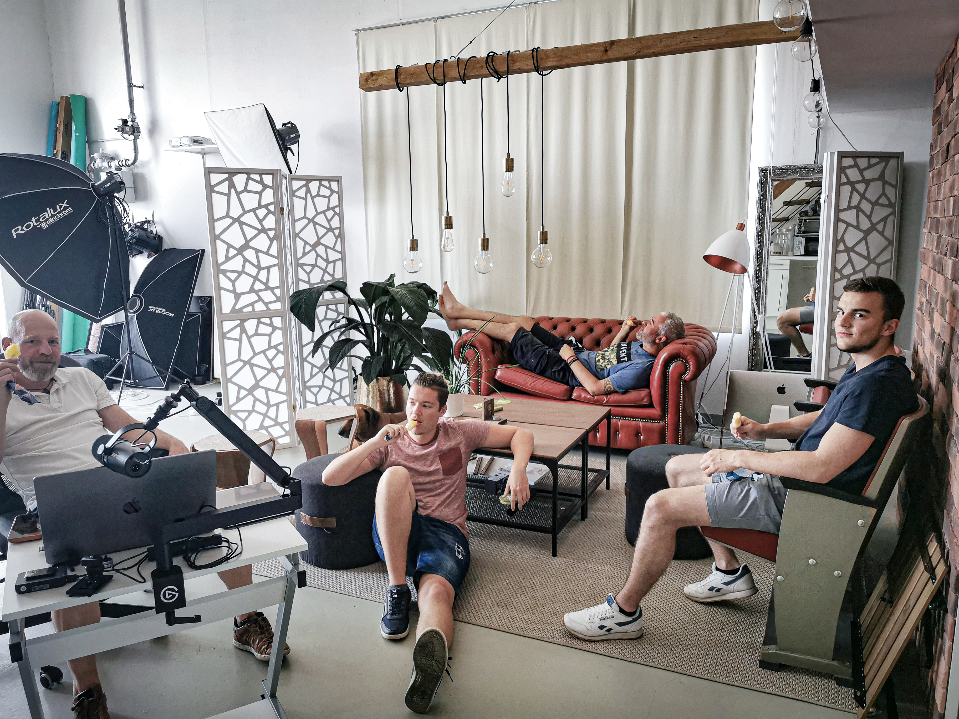 Unsere Männermannschaft trotzt der Hitze …