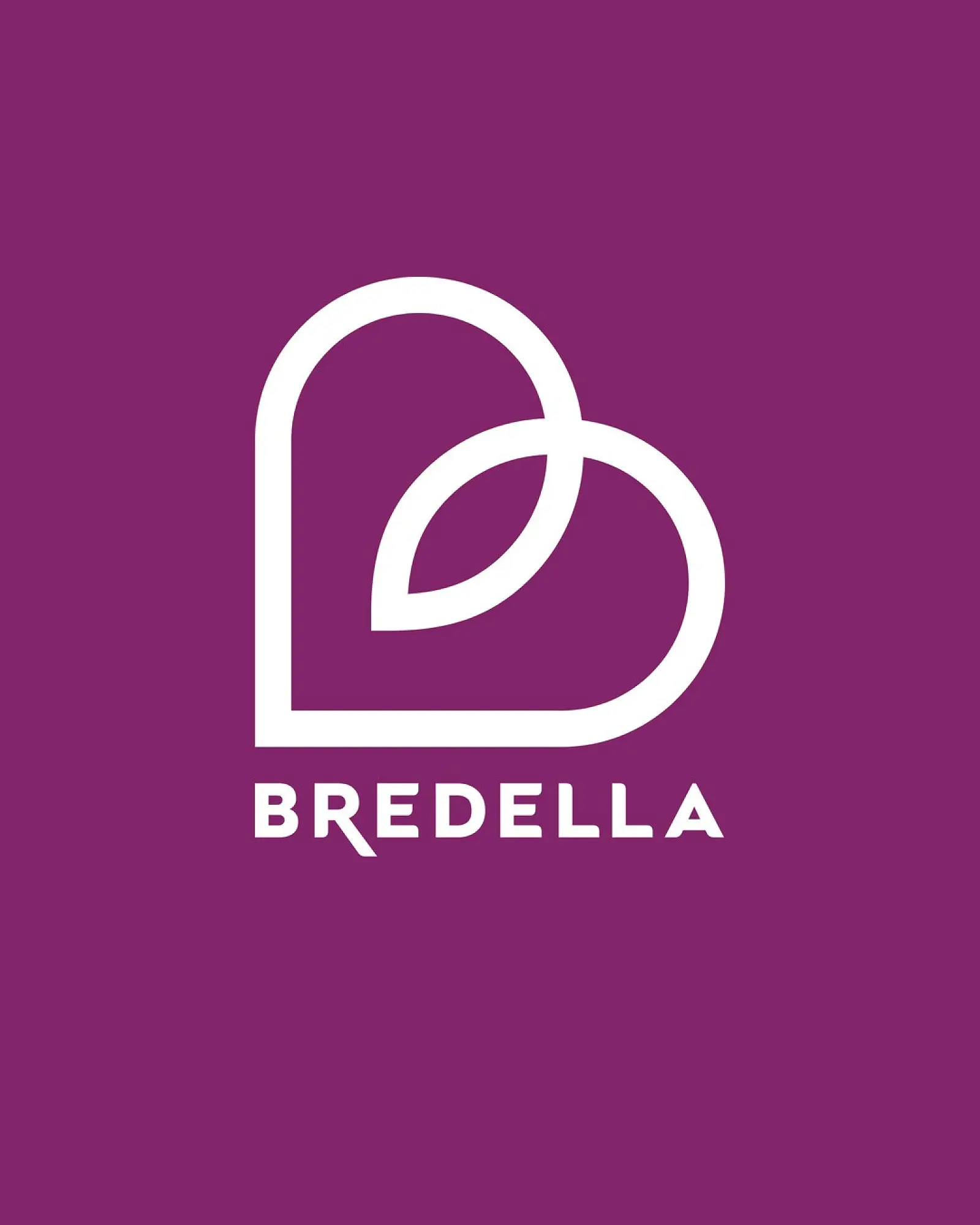 Logo von Bredella AG auf einer Fläche in der Kundenfarbe