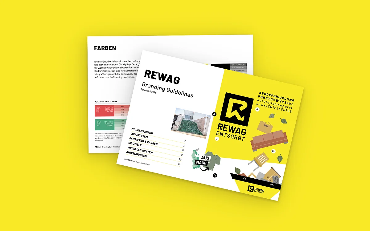 Corporate Identity für REWAG Kaiseraugst