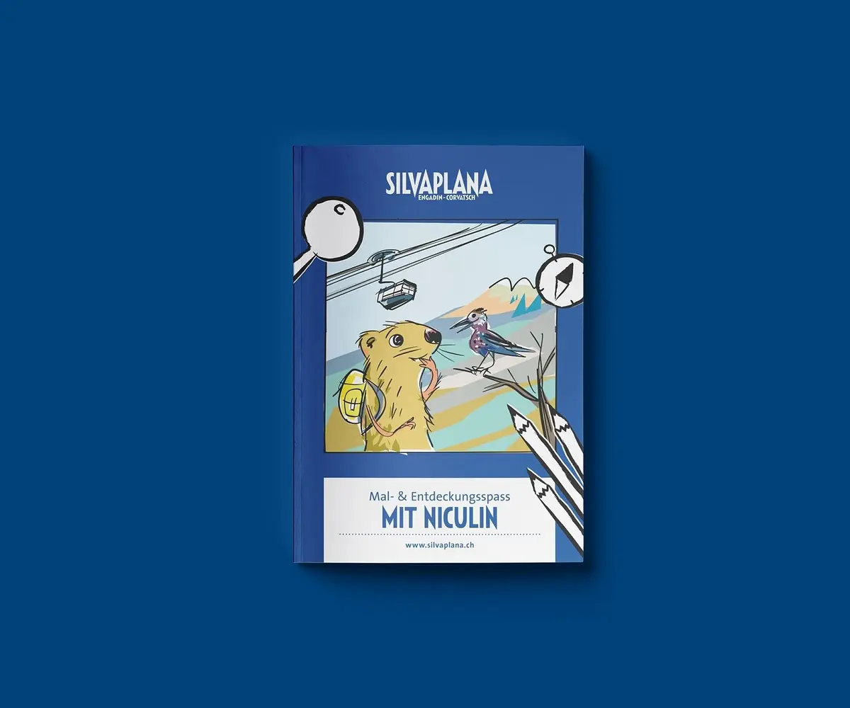 Textblatt mit Logo für Silvaplana Tourismus