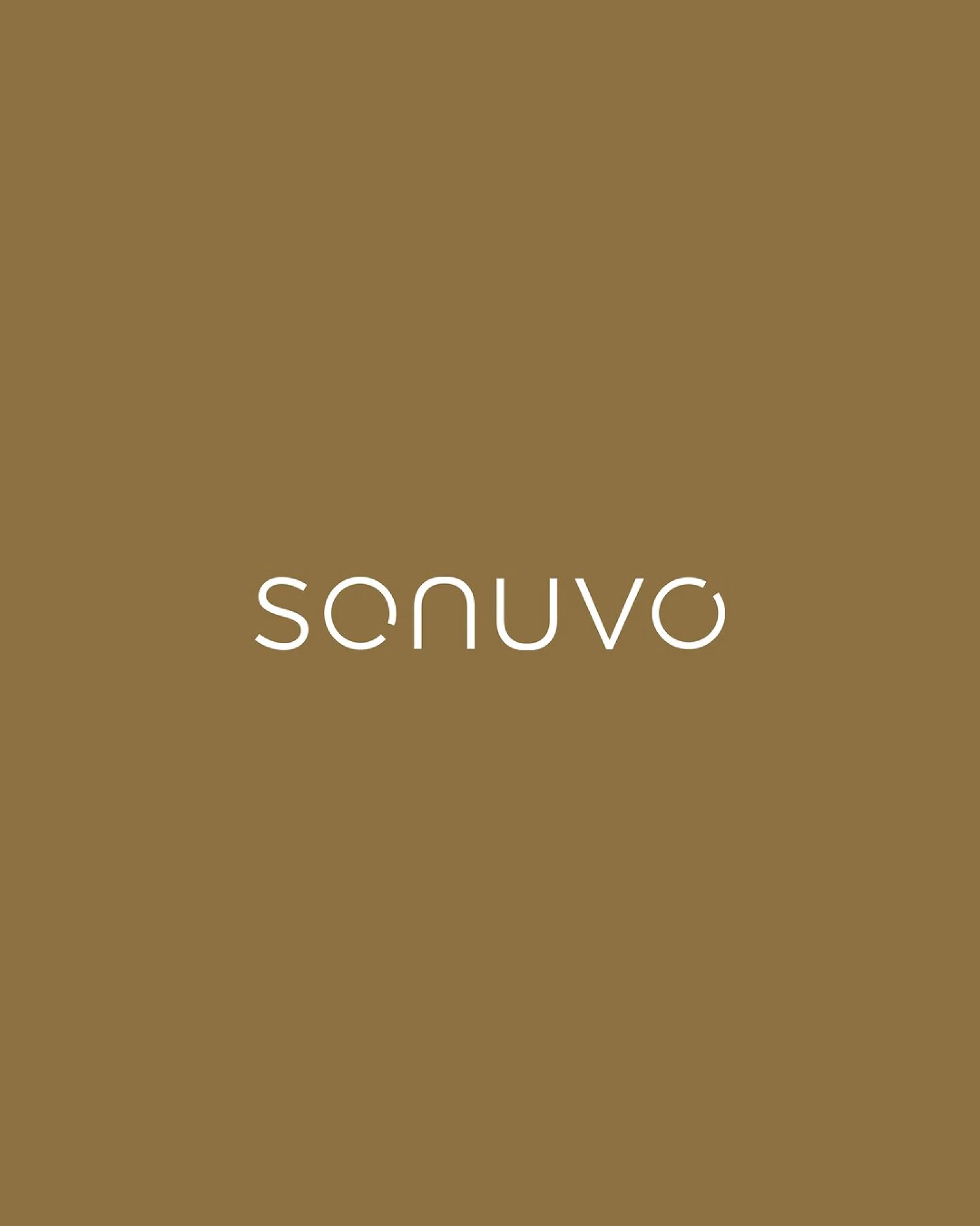 Logo von SONUVO auf einer Fläche in der Kundenfarbe
